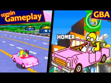 
The Simpsons: Road Rage | Game Boy Advance | gameplay