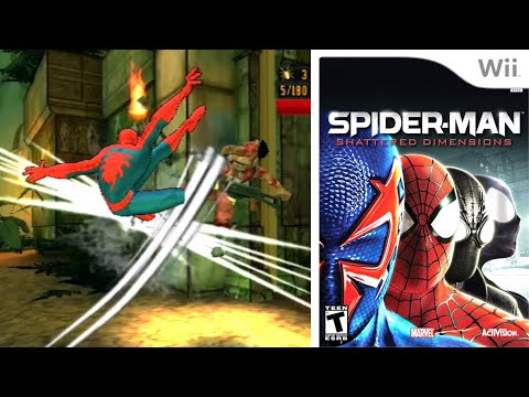
Spider-Man: Shattered Dimensions | Nintendo Wii | gameplay | catalog reconciliation | identity checked against live provider metadata