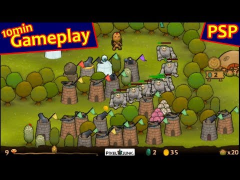 
PixelJunk Monsters: Deluxe | PSP | gameplay