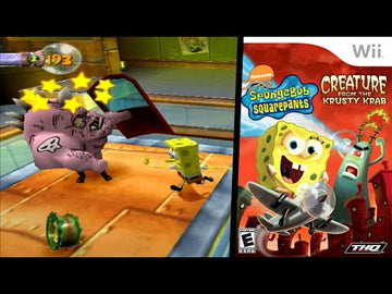 
SpongeBob Squarepants: Creature from the Krusty Krab | Wii | gameplay