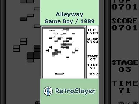 Alleyway | Game Boy | gameplay