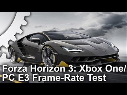 
Forza Horizon 3 | Xbox One | gameplay video 1 | Data by MobyGames.com