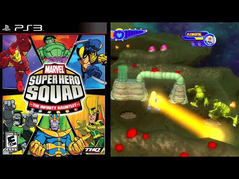 Marvel Super Hero Squad: The Infinity Gauntlet | PlayStation 3 | gameplay