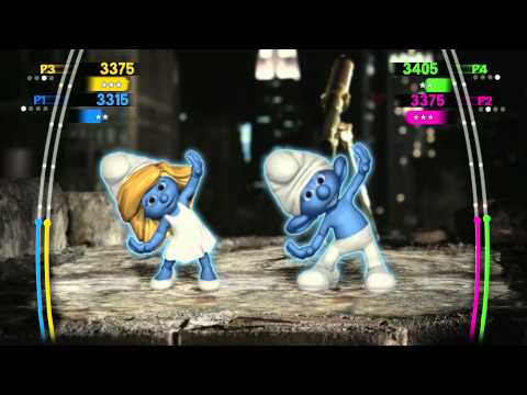 
The Smurfs: Dance Party | Wii | gameplay video 1 | Data by MobyGames.com