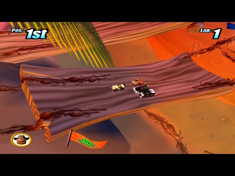 Micro Machines | PlayStation 2 | gameplay video 2 | Region: North America