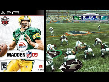 
Madden NFL 09 | Sony PlayStation 3 | PS3 | gameplay | catalog reconciliation | identity checked against live provider metadata