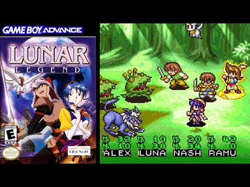 
Lunar: Legend | Game Boy Advance | gameplay