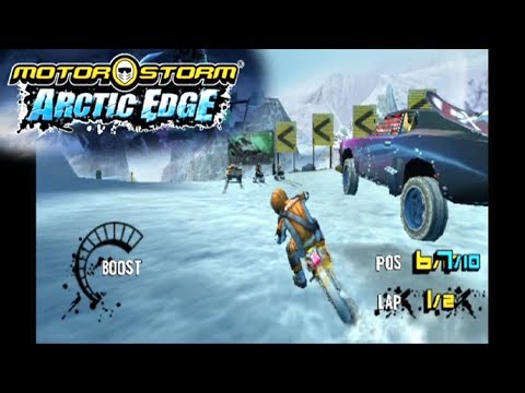 
MotorStorm: Arctic Edge | Sony PlayStation 2 | PS2 | gameplay | catalog reconciliation | identity checked against live provider metadata