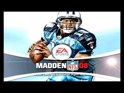 
Madden NFL 08 | Sony PlayStation 2 | PS2 | gameplay | catalog reconciliation | identity checked against live provider metadata