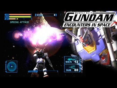 Mobile Suit Gundam: Encounters in Space | Sony PlayStation 2 | PS2 | gameplay | catalog reconciliation | identity checked against live provider metadata | identity-policy=exact-video-v4-year-identity