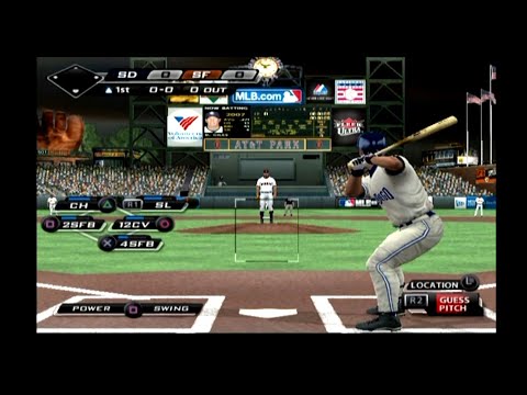 
MLB 08: The Show | PlayStation 2 | gameplay