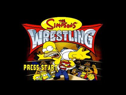 
The Simpsons Wrestling | PlayStation | gameplay