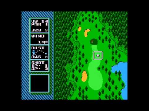 
NES Open Tournament Golf | NES | gameplay video 1 | Data by MobyGames.com