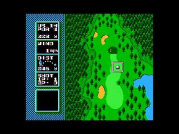 
NES Open Tournament Golf | NES | gameplay video 1 | Data by MobyGames.com