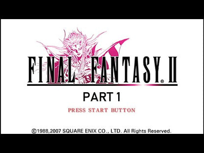 
Final Fantasy II | PlayStation Portable | PSP | gameplay | catalog reconciliation | identity checked against live provider metadata
