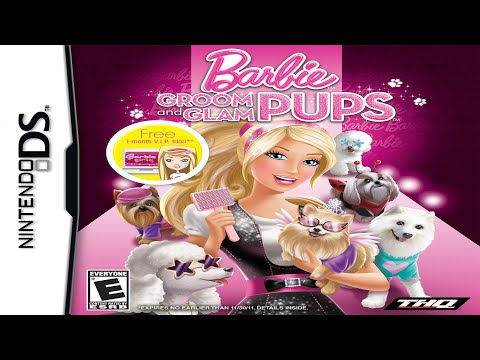 Barbie: Groom and Glam Pups | Nintendo DS | gameplay