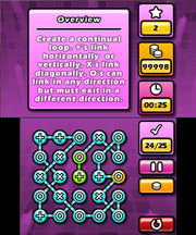
Puzzler World 2013 | Nintendo 3DS | actual gameplay screenshot 4 | symbol loop puzzle