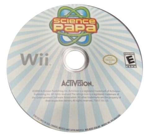 
Science Papa | Nintendo Wii | disc