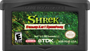 
Shrek Swamp Kart Speedway Game Boy Advance North America cartridge