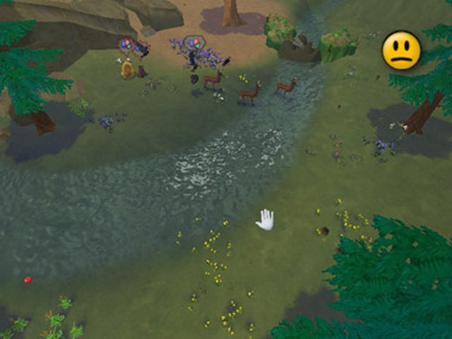
SimAnimals | Nintendo Wii | actual gameplay screenshot | animal interaction HUD
