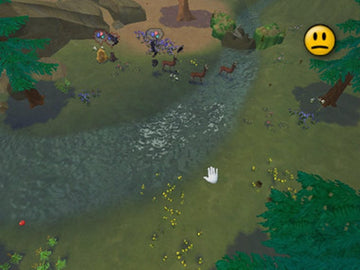 
SimAnimals | Nintendo Wii | actual gameplay screenshot | animal interaction HUD