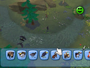 
SimAnimals | Nintendo Wii | actual gameplay screenshot | animal selection interface