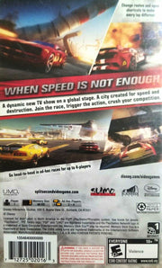 
Split/Second | PSP | North American standard-edition back cover | UPC 712725020163