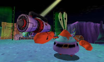 
SpongeBob SquarePants: Plankton's Robotic Revenge | Nintendo 3DS | cinematic screenshot 3