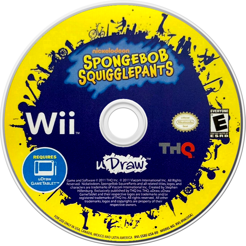 
SpongeBob SquigglePants | Nintendo Wii | disc