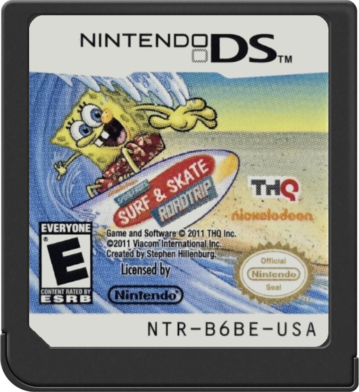 
SpongeBob's Surf & Skate Roadtrip | Nintendo DS | cartridge | NTR-B6BE-USA