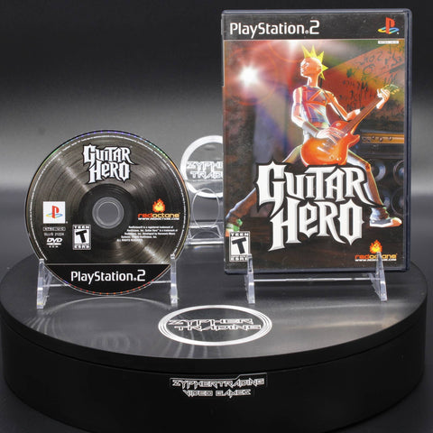 Guitar Hero | Sony PlayStation 2 | PS2 | 2005 | Tested