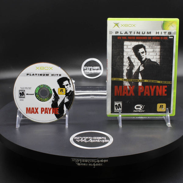 Max Payne [Platinum Hits] | Microsoft Xbox | 2001 | Tested