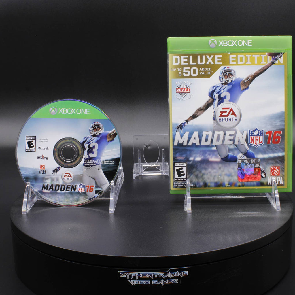 Xbox One Madden NFL 16 Deluxe Edition