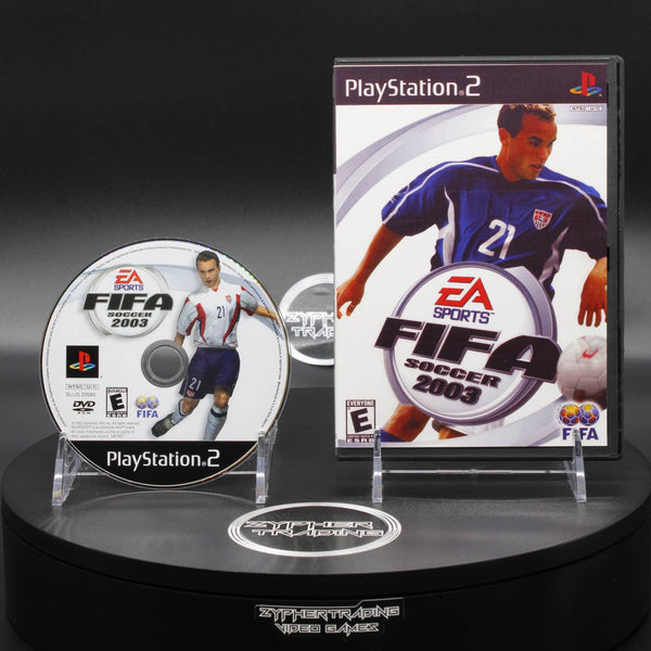 FIFA Soccer 2003 | Sony PlayStation 2 | PS2 | 2002 | Tested