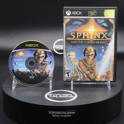 Sphinx: And The Cursed Mummy | Microsoft Xbox | 2003 | Tested
