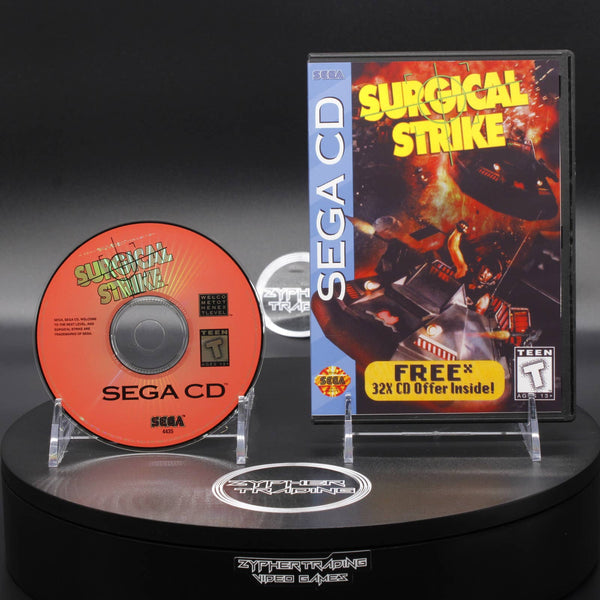 Surgical Strike | SEGA CD | 1995 | Tested