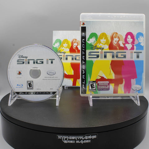 Disney Sing It | Sony PlayStation 3 | PS3 | Includes Registration Card