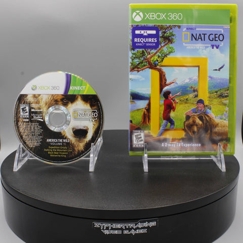 NAT GEO TV: America The Wild | Microsoft Xbox 360 | Kinect