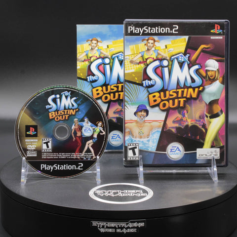 The Sims: Bustin' Out | Sony PlayStation 2 | PS2 | 2003 | Tested