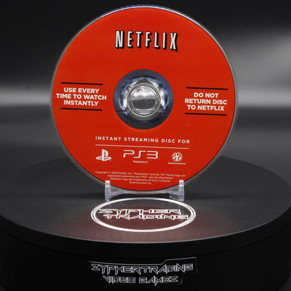 Netflix - Instant Streaming Disc | Sony PlayStation 3 | PS3