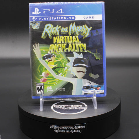Rick and Morty: Virtual Rick-Ality | Sony PlayStation 4 | PS4 | PSVR | Brand New
