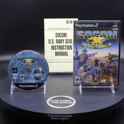 SOCOM: U.S. Navy SEALs | Sony PlayStation 2 | PS2 | 2002 | Tested
