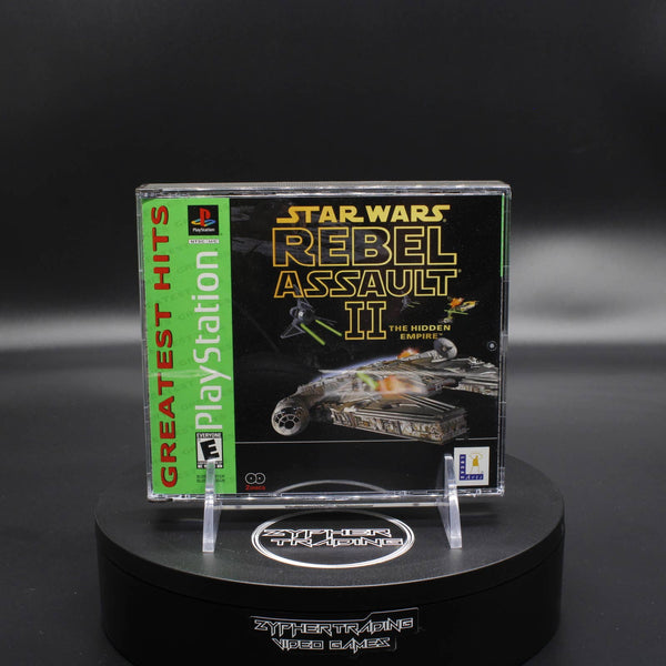 Star Wars: Rebel Assault II - The Hidden Empire | Sony PlayStation 1 | PS1 | Greatest Hits
