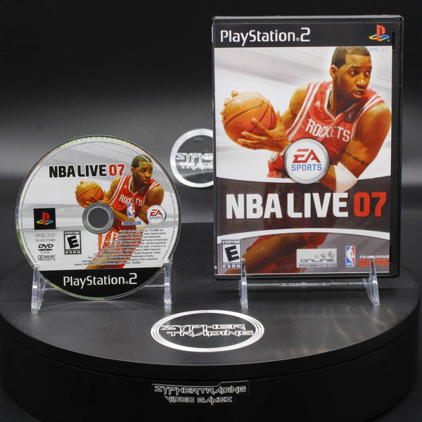 NBA Live 07 | Sony PlayStation 2 | PS2 | 2006 | Tested