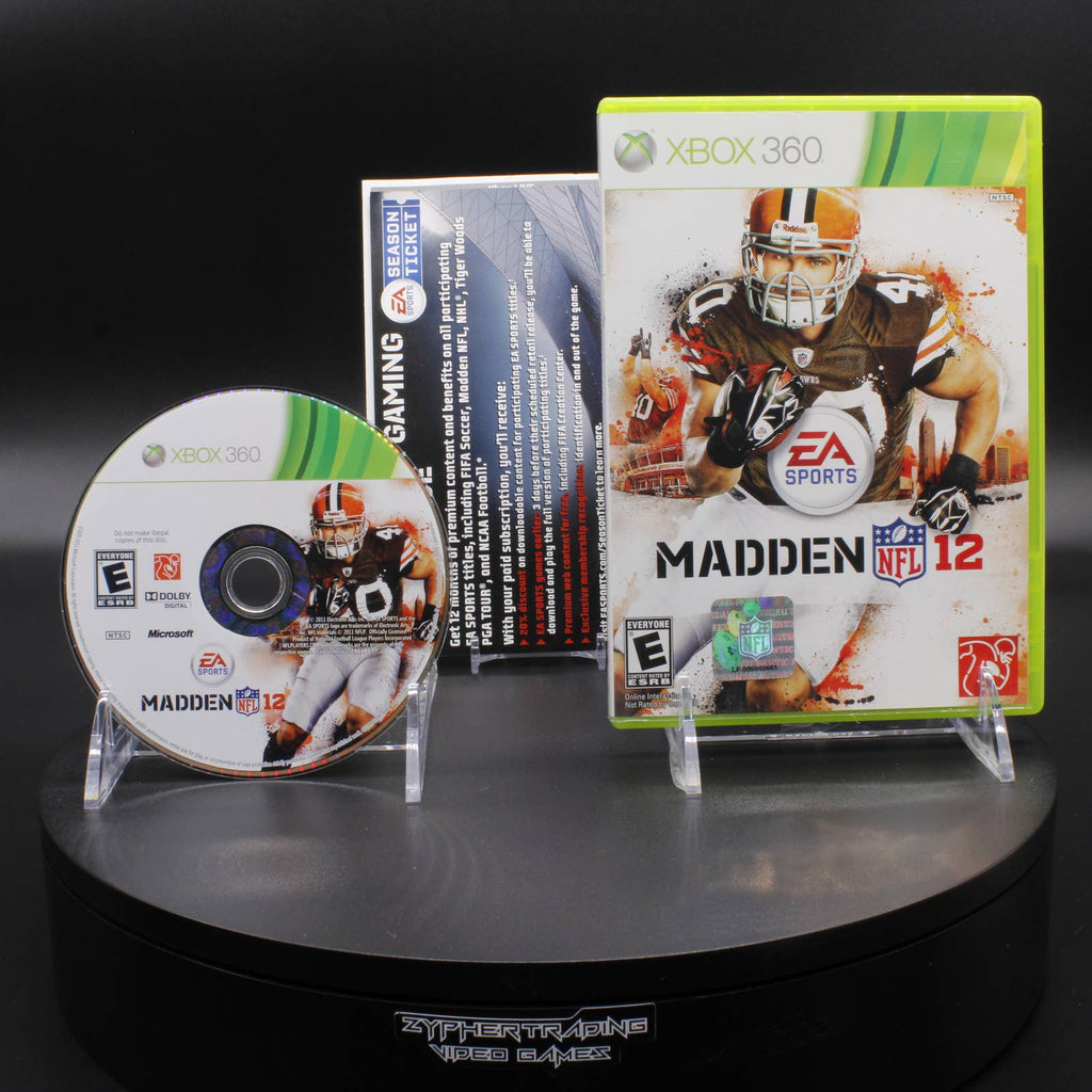 Madden NFL 12 Xbox 360