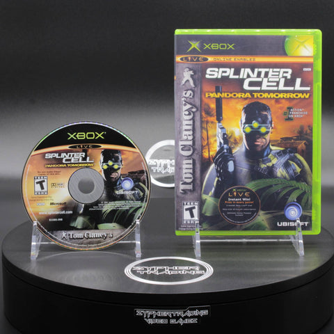 Tom Clancy's Splinter Cell: Pandora Tomorrow | Microsoft Xbox | 2004 | Tested