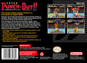 
Super Punch-Out!! SNES North American back cover