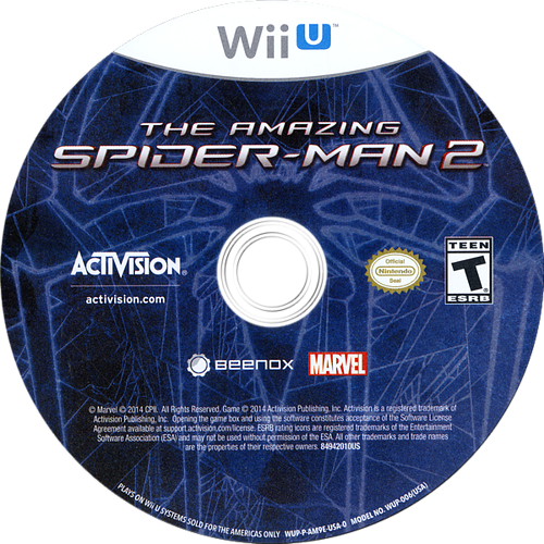 
The Amazing Spider-Man 2 | Wii U | disc