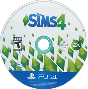 
The Sims 4 | PlayStation 4 | North American disc | CUSA-09209 | UPC 014633738179 | Source: LaunchBox 143211