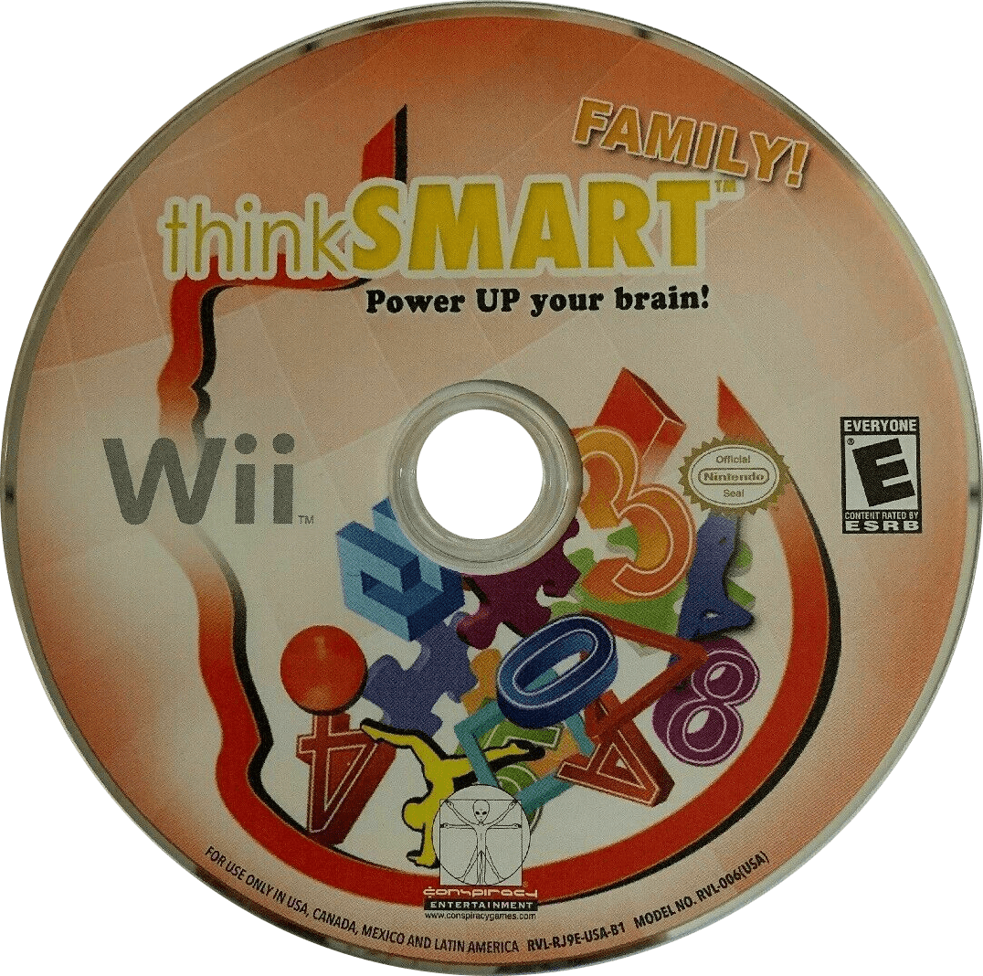 
ThinkSmart Family! - Power UP Your Brain! | Nintendo Wii | disc